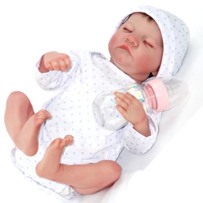 China Variety Good Quality Reborn Baby Dolls Vinyl Changeable Body Realistic Soft Realistic Baby Small for sale