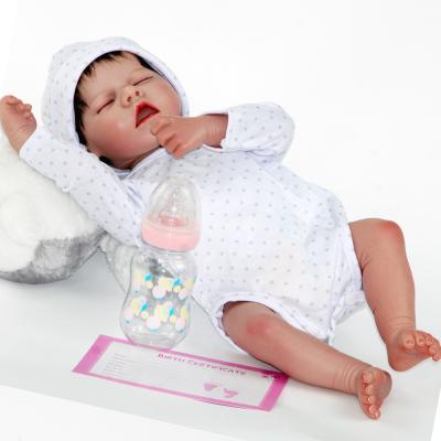 China Changeable Realistic Soft Body Girlreborn Doll Accessories Soft Vinyl 18inch Clothing Baby - Doll Producer for sale