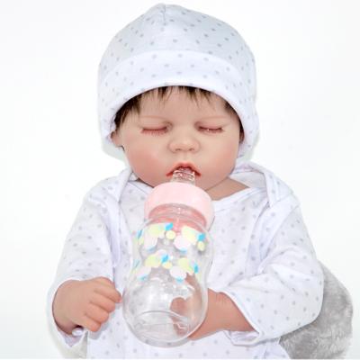 China Changeable Clothing Hand-rooted Mohair Vinyl 18inch Reborn Lifelike Newborn Baby - Doll Manufacturers China for sale