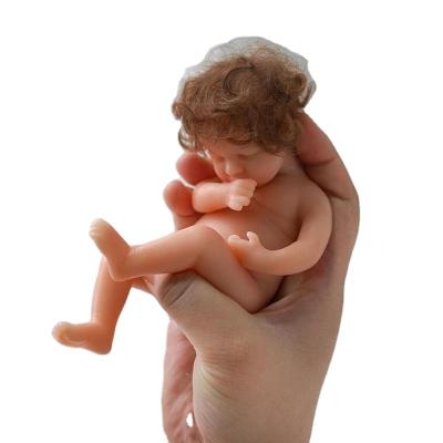 China Changeable Clothing Realistic Soft Body 6inch Professional Manufacturing Reborn Baby - Doll Silicone for sale