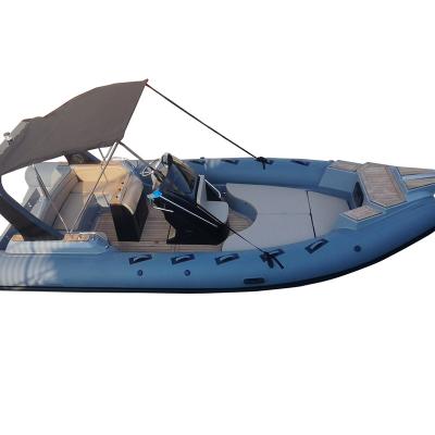 China Warter Sports 23 ft RIB Sailing Boat Rowboat Dinghy for sale