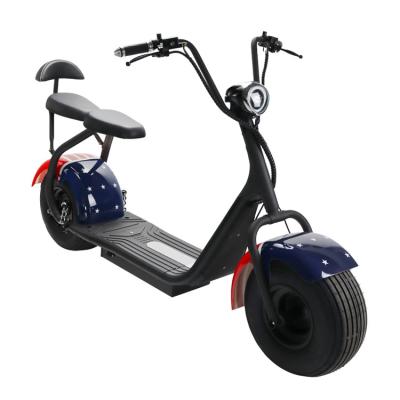 China HL001 unisex 60v off road fat tire adult high speed citycoco motorcycle electric scooters for sale