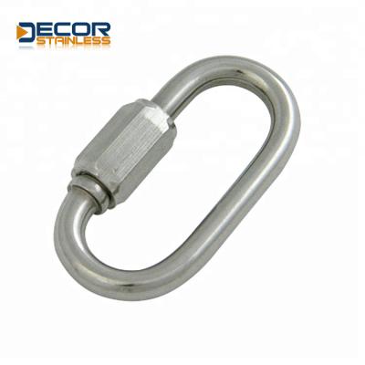 China Iron Stainless Steel Hardware Quick Rigging Link For Endless Industrial And Marine Aplications for sale