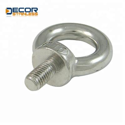 China M24 M36 M48 M64 M80 M100 Marine Steel Galvanized Lifting Eye Bolts DIN 580 for sale