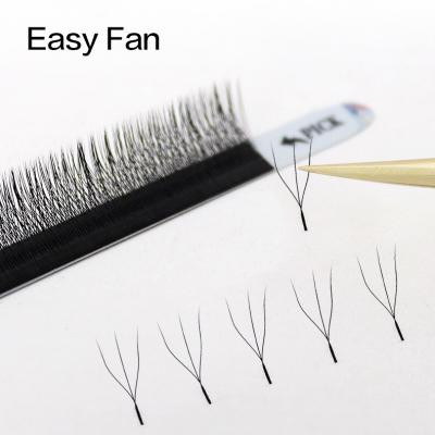 China YY Shape Long Natural Faux Mink Lashes Extension YY Shape Super Natural Russian Volume Extension Grafting YY Design Volume Eyelashes for sale