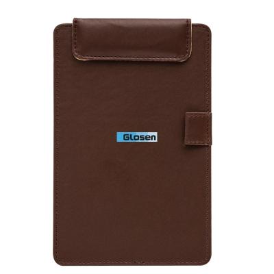 China ODM / OEM Brown Folding Storage Small Clip Boards With Magnetic Clamp for sale