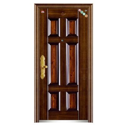 China Interior luxury custom fire protection metal front entry fire door for sale