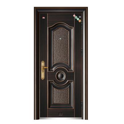 China Interior Luxury Customs Entrance Fire Protection Iron Front Doors for sale