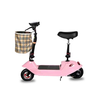 China 250W brushless logo can be net weight 18.4kg special foldable folding scooter customized electric bike for sale