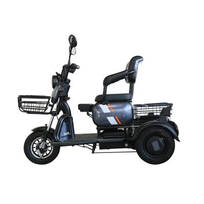 China Passenger Long Battery Life Brushless Logo Can Be Customized 3 Wheel Electric Scooter Tricycle for sale