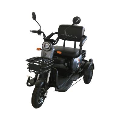 China Passenger 40km Resistance Carbon Steel Highlight Headlights Adult 3 Wheel Electric Tricycle For Adults for sale