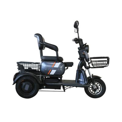 China Passenger highlight headlights 48-60V three wheel armrest comfortable tricicle cheap electric tricycle for sale