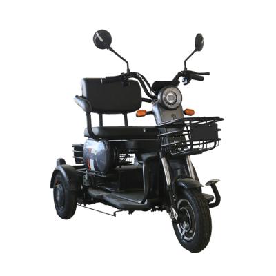 China Passenger Three Wheel 3.00-8 Vacuum Tires 25-35km/h Highlight Headlights 48-60V 3 Wheels Electric Tricycle for sale