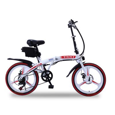 China Comfortable High Handle Steel Electronic Remote Control Carbon Steel High Carbon Electric Foldable Bicycle for sale