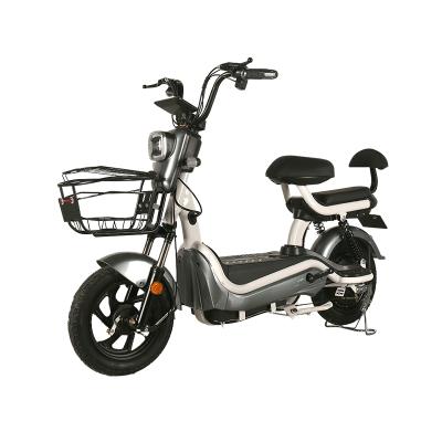 China Front+Rear Damping 35 -40km Anti-theft Alarm Battery Life Powerful Electric Bicycles For Sale for sale