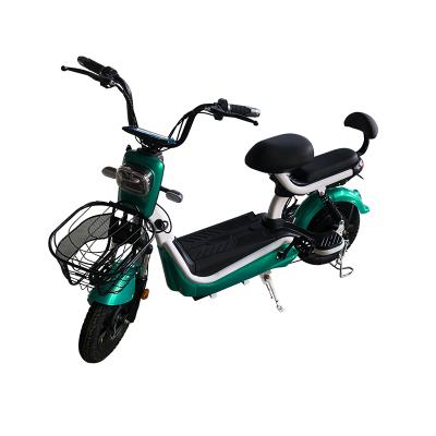 China Front+Rear Damping Motor 350w Battery Brushless Powerful Life Life Carbon Steel Cheap Electric Bicycle for sale