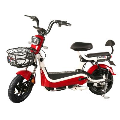 China Front+Rear Damping Promotional Good Quality Electric Bicycle 48V Battery Adult Bike for sale