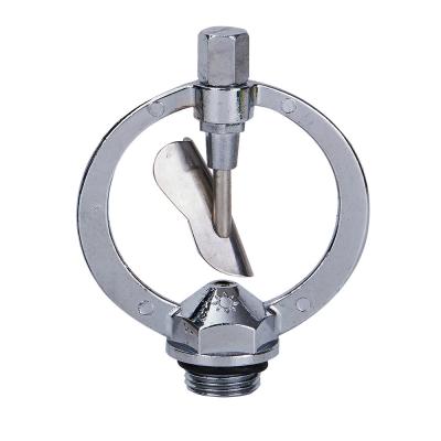 China Agriculture Irrigaiton Hot Selling 360 Degree Zinc Metal Rotary Butterfly Irrigation Head Sprinkler for sale