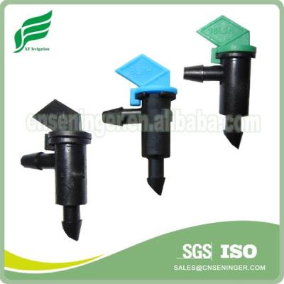 China Non Pressure Flag Type Plastic Compensator Disassemble Drip Device For Drip Irrigation for sale