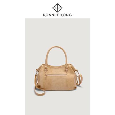 China High Quality Women's Bag KONNUE KONG Smooth Texture Handbags Leather Women Shape Cross - Body Bag Ladies Shoooder Bag for sale