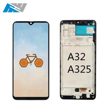 China Mobile LCD For Samsung Galaxy A32 4G LCD Display With Frame Touch Screen Assembly For Samsung A325 LCD With A32 W/F for sale