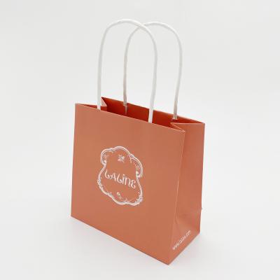 China New Recyclable Cheap Rack Customize Square Bottom Kraft Paper Bag for sale