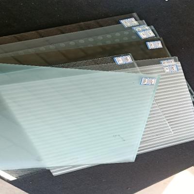 China Door 10mm 12mm 14mm Toughened Acid Etched Glass Laminated Glass for sale