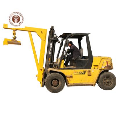 China 6 Ton Crane Arm Forklift Attachment Glass Tool 2.7 Ton Forklift for sale