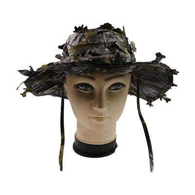 China Lightweight Waterproof Woodland Leaf Camouflage Hat Hunting Hat Camouflage for sale