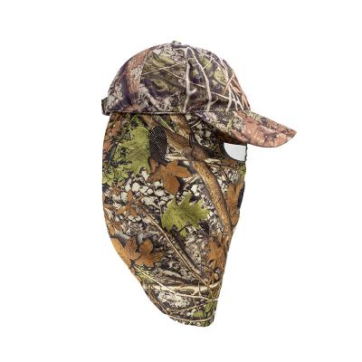 China Full Coverage 3D Camouflage Leafy Camouflage Hat Lightweight Soft Material Hunting For Both Men And Women for sale