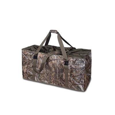 China Customized Camouflage Hunting Portable Outdoor 12 Slots Duck Decoy Bag With Adjustable Shoulder Strap Drawstring Pouch Custom for sale