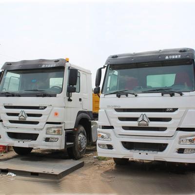 China 420 Hp Sinotruk HOWO 6x4 Used Truck Tractor Used Tractor Truck International 4 - 6L for sale