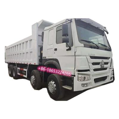 China sinotruck 8x4 howo tipper 12 wheels howo price dump truck for sale