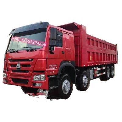 China 8x4 newcomers 8x4 used dump truck Howo truck prices second hand tipper dump trucks for sale