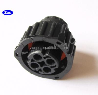 China Circular Amp 4pin 2.5mm Automotive Plug Connector for sale