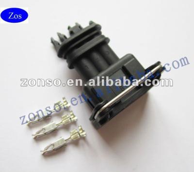 China 3pin Amp Automotive JPT Stecker Connector Auto Female Electrical Plug for sale