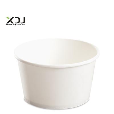 China Taiwan 850cc Disposable Custom Logo Disposable Paper Hot Bowl D140mm for sale