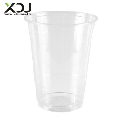 China Taiwan 16oz PET Recyclable Plastic Disposable PET Cup Beverage Cup PET Beverage Milk Tea Cup Disposable Plastic for sale