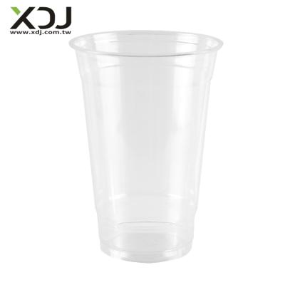 China Taiwan Recyclable 20oz PET Plastic Cup Wholesale Clear Disposable Plastic Disposable PET Clear Cup for sale