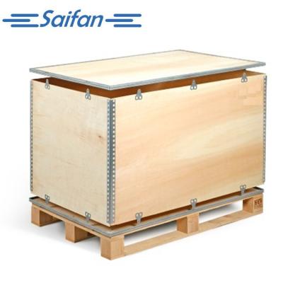 China machinery & New Technology Hardware Automatic Plywood Box Wooden Packaging Machine for sale