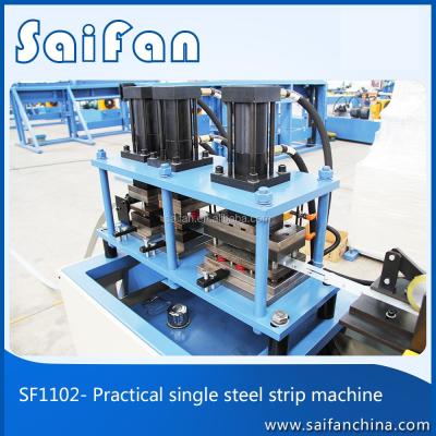 China machinery & SF1102 Material SF1102 Plywood Boxes Wooden Box Foldable Packing Machine Practical Nailless Strip Simple Steel Machine for sale