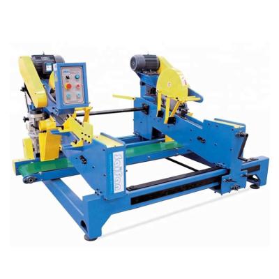 China High Efficiency Horizontal Wood Pallet Double End Balance Automatic Balance Saw Machine for sale