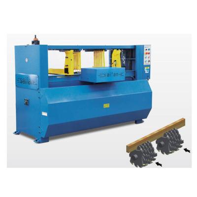 China Factory Automatic Double Heads Wooden Pallet Notcher Notching Machine for sale