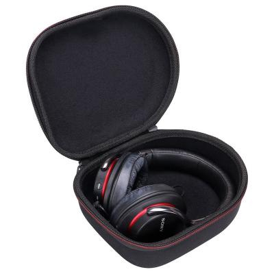 China Carry Storage Case EVA Headphone Case Neckband Hard for Earphone Headphone Storage Travel Case for sale