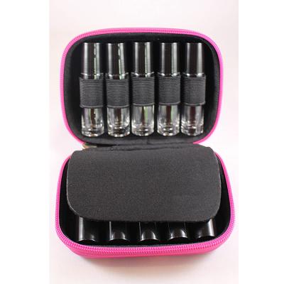 China Carry Storage Case Essential Oil Carrying Case Holds 10 Bottles Perfect For 5ml - Roll Bottles 10ml Multiple Colors for sale