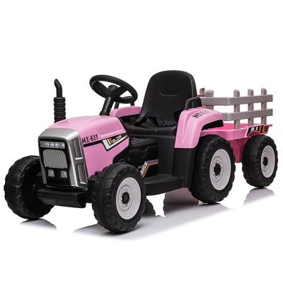 China Ride On Toy 2022 Cute Design Electric Truck Girls Rides 12v Kid's Electric Car Toy Ride On Cars Battery Operated Pink Red Green Blue for sale