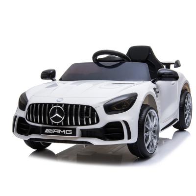 China Ride On Toy Licensed Mercedes Benz CTR AMG Kid Electric Car For Cool Girls Electric Remote Controller White Black Red Green for sale