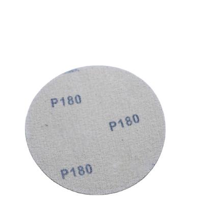 China Outstanding Quality no hole round Sand paper Sanding discs Disk no holes white sand paper Round for sale