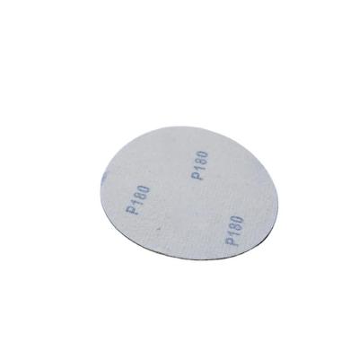 China Hot Selling no hole round Sand paper Sanding discs Disk no holes white sand paper Round for sale