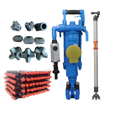 China Construction worksÂ  Factory Direct Sales Handheld pusher leg rock drill YT27 yt28 yt29A Good quality mining drilling for sale